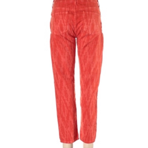 NWOT NYDJ Orange Ankle Jeans - Picture 2 of 16